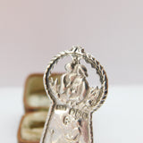 Victorian Sterling Silver Dolls House Dining Chair 1893 Sheffield Antique