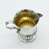William IV Sterling Silver Fluted Sparrow Beak Cream Jug Antique 1831 London