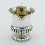 William IV Sterling Silver Fluted Sparrow Beak Cream Jug Antique 1831 London