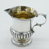 William IV Sterling Silver Fluted Sparrow Beak Cream Jug Antique 1831 London