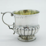 George III Scottish Sterling Silver Christening Mug Antique 1820 Edinburgh