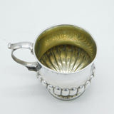 George III Scottish Sterling Silver Christening Mug Antique 1820 Edinburgh