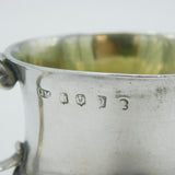 George III Scottish Sterling Silver Christening Mug Antique 1820 Edinburgh