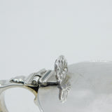 George III Early Sterling Silver Barrel Mustard Pot Antique 1765 London