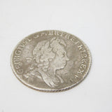 George I Silver Sixpence Coin SSC Angle Reverse Antique 1723 Fine Condition