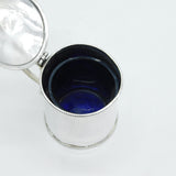 George III Early Sterling Silver Barrel Mustard Pot Antique 1765 London