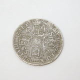 George I Silver Sixpence Coin SSC Angle Reverse Antique 1723 Fine Condition
