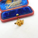 9ct Yellow Gold Traditional Cannon Gunner Charm Vintage 1965 London