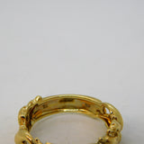 9ct Yellow Gold Jumping Dolphin Band Ring Vintage 2004 Birmingham