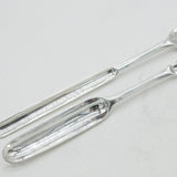 Victorian Garrard & Co. Pair of Bone Marrow Scoops Spoons Antique 1895 London