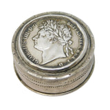 George III Sterling Silver Coin Set Patch Box Antique c1790 John Tatum I
