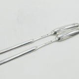 Victorian Garrard & Co. Pair of Bone Marrow Scoops Spoons Antique 1895 London