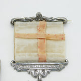 Victorian Sterling Silver Pair Society of St George, Canada Medals Antique 1850