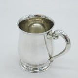 19th Century Chinese Sterling Silver Christening Mug Antique c1890 C.J & Co.