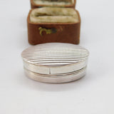 Georgian Sterling Silver Scent Vinaigrette 1802 London Joseph Angell Antique