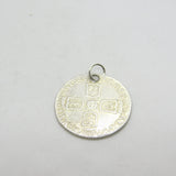 Queen Anne Silver Shilling 1703 Coin Vigo Second Bust Drilled Pendant Antique