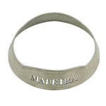 Antique Silver Madeira Bottle Collar