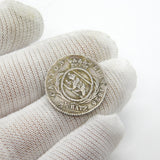 Georgian Swiss Sterling Silver 2 1/2 Batzens Bern Canton Coin Very Fine 1826