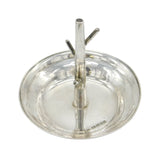 Handmade Sterling Silver Modernist Ring Tree Jewellery Dish Vintage 2001 London