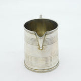 Victorian Sterling Silver Sparrow Beak Cream Jug Antique 1839 London