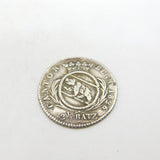 Georgian Swiss Sterling Silver 2 1/2 Batzens Bern Canton Coin Very Fine 1826