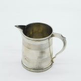 Victorian Sterling Silver Sparrow Beak Cream Jug Antique 1839 London