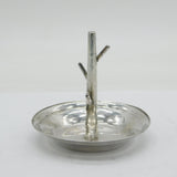 Handmade Sterling Silver Modernist Ring Tree Jewellery Dish Vintage 2001 London