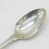 Banff Scottish Georgian Sterling Silver Teaspoon Antique c1825 William Simpson I