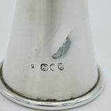 Victorian Sterling Silver Novelty Hunting Horn Form Table Lighter Antique 1891 London