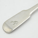 Banff Scottish Georgian Sterling Silver Teaspoon Antique c1825 William Simpson I