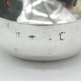 George II Sterling Silver Christening Pap Boat Antique 1752 London John Muns
