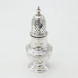 George II Sterling Silver Floral Muffineer Caster c1740 London Samuel Wood