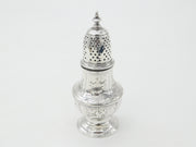 George II Sterling Silver Floral Muffineer Caster c1740 London Samuel Wood