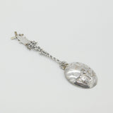 Victorian Dutch Sterling Silver Picture Bowl Liberation Spoon Antique c1880