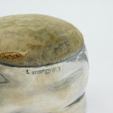 Edwardian Sterling Silver Shoe Form Novelty Pin Cushion Antique 1909 Chester