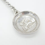 Victorian Italian Sterling Silver Liberation Spoon Lion of Venice Antique c1880
