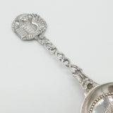 Victorian Italian Sterling Silver Liberation Spoon Lion of Venice Antique c1880