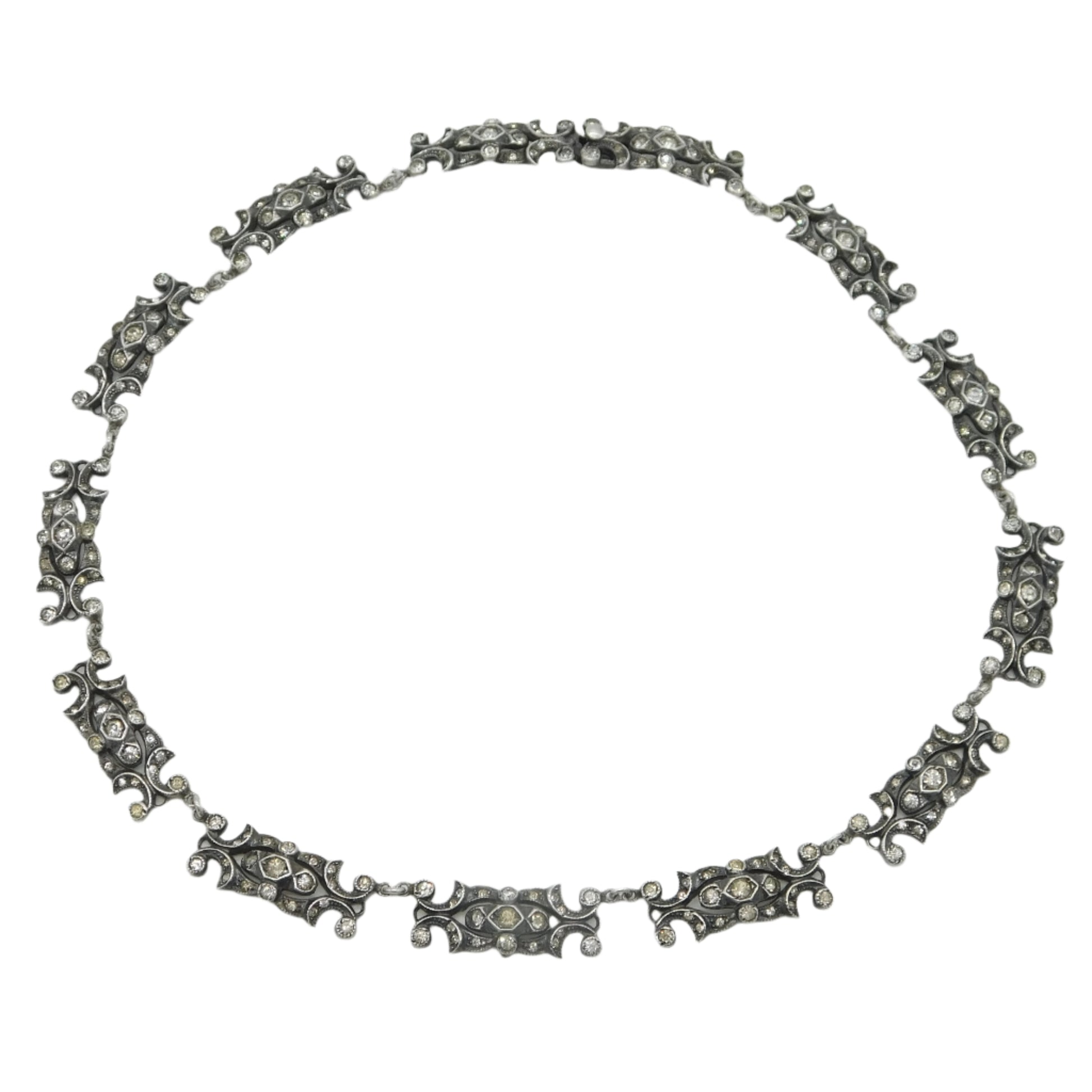 Antique Georgian Silver Necklace