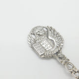 Victorian Italian Sterling Silver Liberation Spoon Lion of Venice Antique c1880