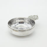 Victorian Sterling Silver Cherub Form Wine Tasting Cup 1897 Antique Sheffield