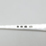 Sterling Silver Long Handle Cocktail Mixing Spoon 1936 London Antique Art Deco