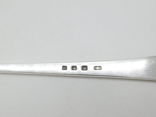 Sterling Silver Long Handle Cocktail Mixing Spoon 1936 London Antique Art Deco