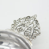 Victorian Sterling Silver Cherub Form Wine Tasting Cup 1897 Antique Sheffield