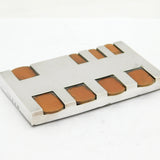 Victorian Sterling Silver & Wooden 'Pall Mall Whist Marker' Antique 1897 Birmingham