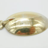 Victorian Sterling Silver Gilt King Terminal Serving Spoon 1890 London Antique