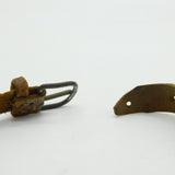 Victorian Regimental & Livery Buttons Dog or Goat Collar Antique c1880