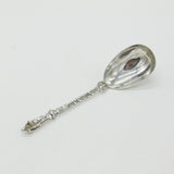 Victorian Sterling Silver Apostle Terminal Serving Spoon 1894 Sheffield