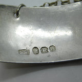 Georgian Sterling Silver Bright Cut Madeira Decanter Label 1802 London