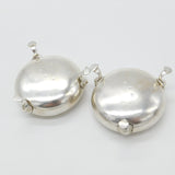 Georgian Pair of Sterling Silver Paw Foot Salt Cellars 1772 London Stephen Adams