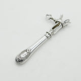 Victorian French Silver Handled Lamb 'Gigot' Bone Holder c1890 Antique